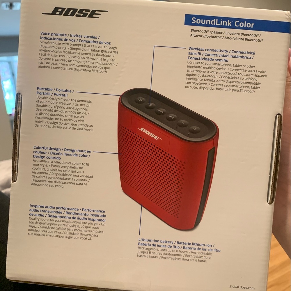 Bose soundlink Bluetooth speaker